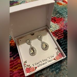 ZHUWE Bridesmaid Earrings